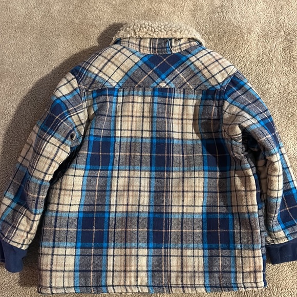 Flannel Jacket with fleece collar - Picture 5 of 6